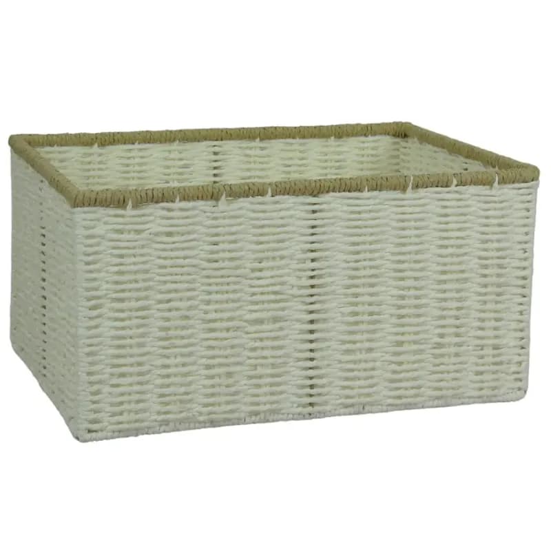 Košík svetlohnedý l 40x30 h20 1