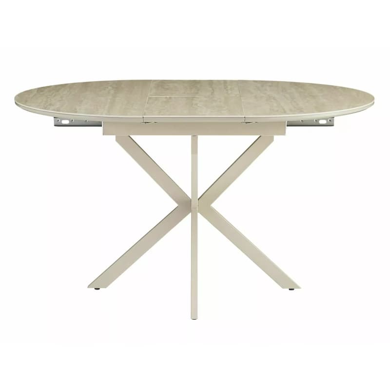 Signal Rozkladací jedálenský stôl GASTON | béžová 100 cm 5