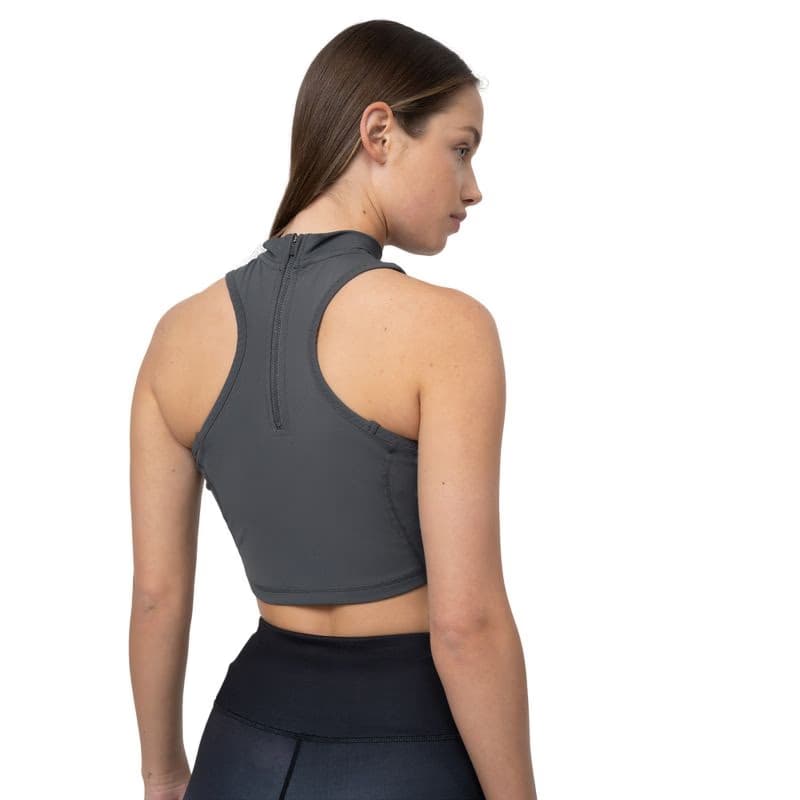 Dámske tréningové tielko 4F TSHIRT FNK F150-22S-ANTHRACITE 2