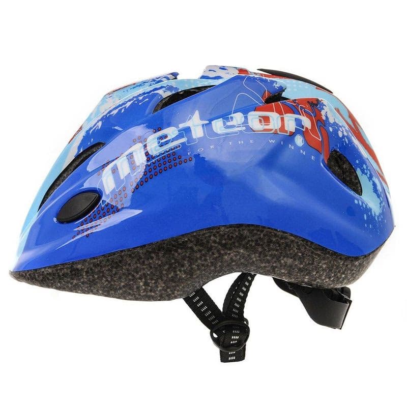 Cyklistická detská prilba MTR BLUE SPLASH, M 2