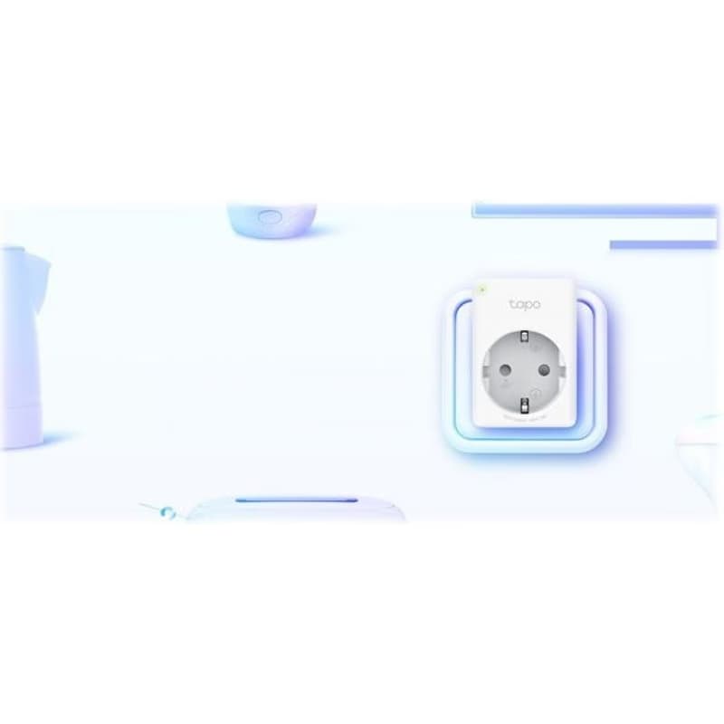 TP-Link Tapo P100 (1-pack) (EU) múdra WiFi mini zásuvka (2300W, 10A, 2, 4 GHz, BT) 4