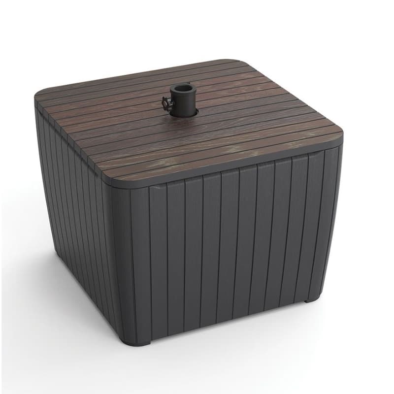 KETER Úložný box ZION DECO | walnut / grafit 1