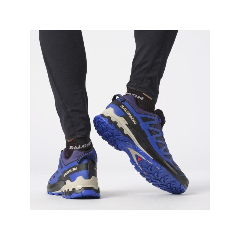 Pánska bežecká trailová obuv SALOMON XA Pro 3D V9 GTX blue print surf the web lapis blue 4