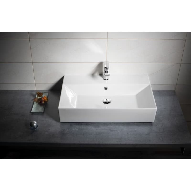 ISVEA - SISTEMA keramické umývadlo 70x42cm, biela 10SF50070 5