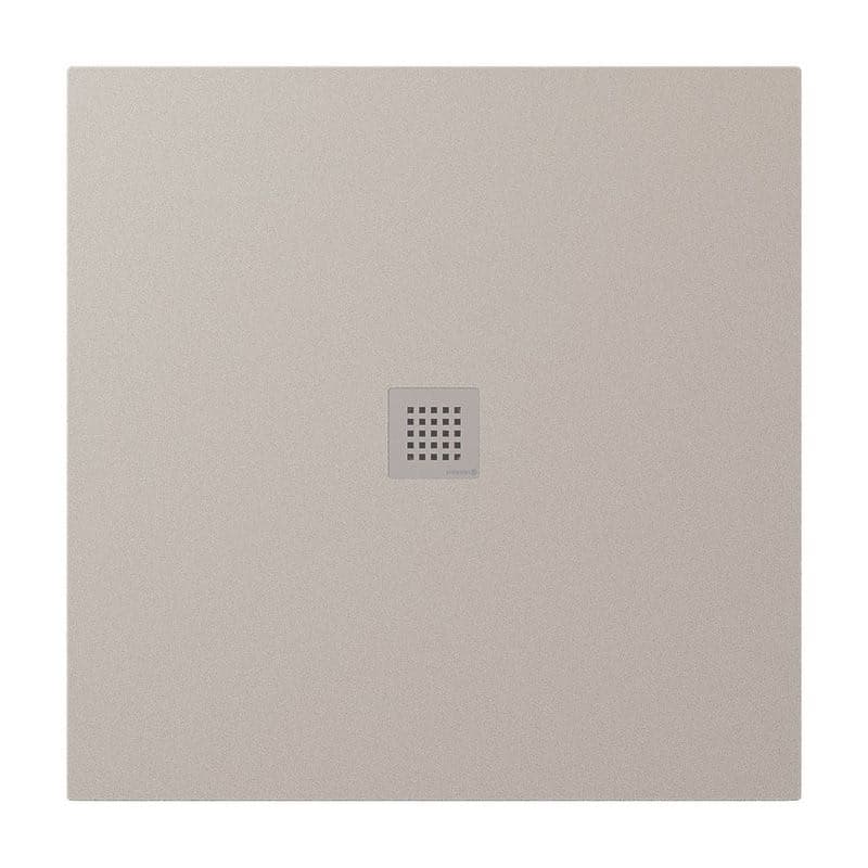 POLYSAN - TRENECA sprchová vanička z liateho mramoru s možnosťou úpravy rozmeru 100x100cm, béžová matná 84301.81 1