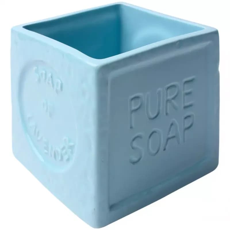 Hrnček Savon, 8,5x8,5x8,5cm, modrá 1
