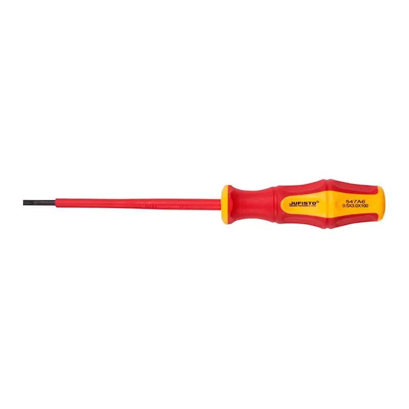 Jufisto Elektrický Plochý Skrutkovač  SL3 X 100 MM 1