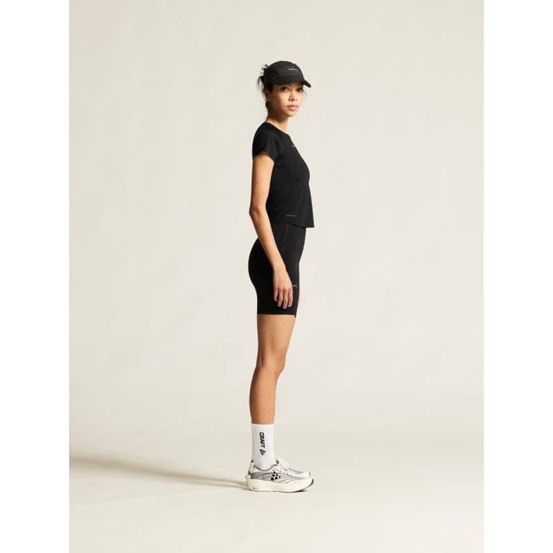 Dámske tréningové tričko s krátkym rukávom CRAFT T-Shirt Hypervent Cropped 4