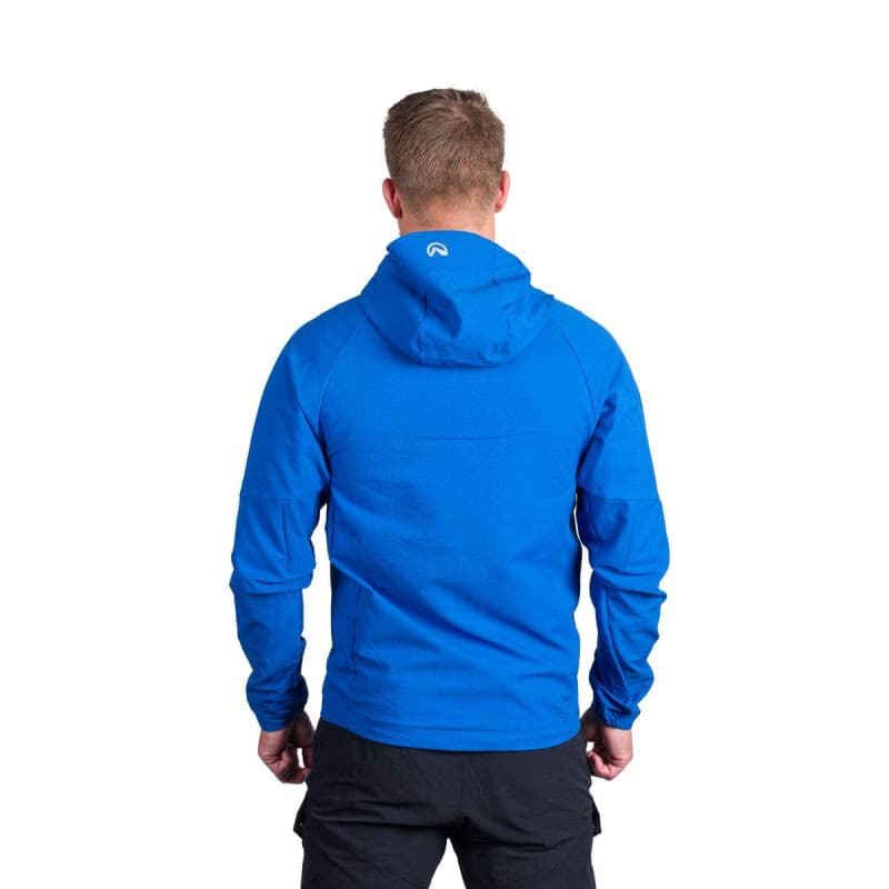 Pánska turistická softshellová bunda NORTHFINDER EWALD-281blue 2