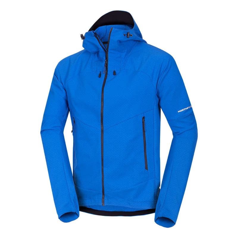 Pánska turistická softshellová bunda NORTHFINDER EWALD-281blue 3