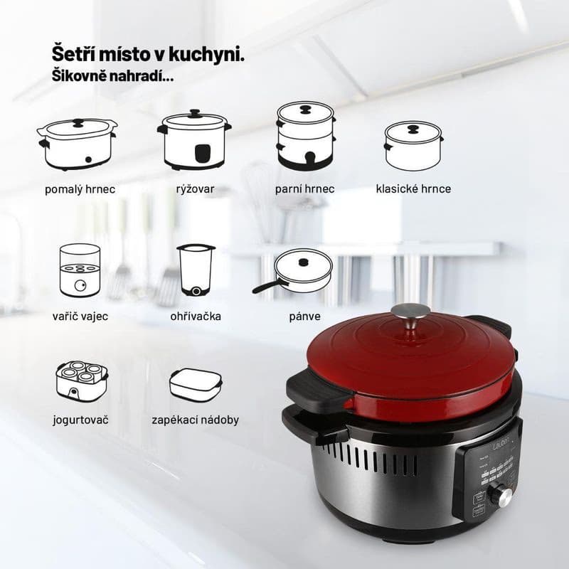 Lauben OvenSafe® Multicooker 6000RS 3