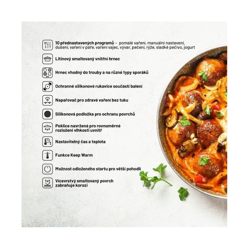 Lauben OvenSafe® Multicooker 6000RS 6