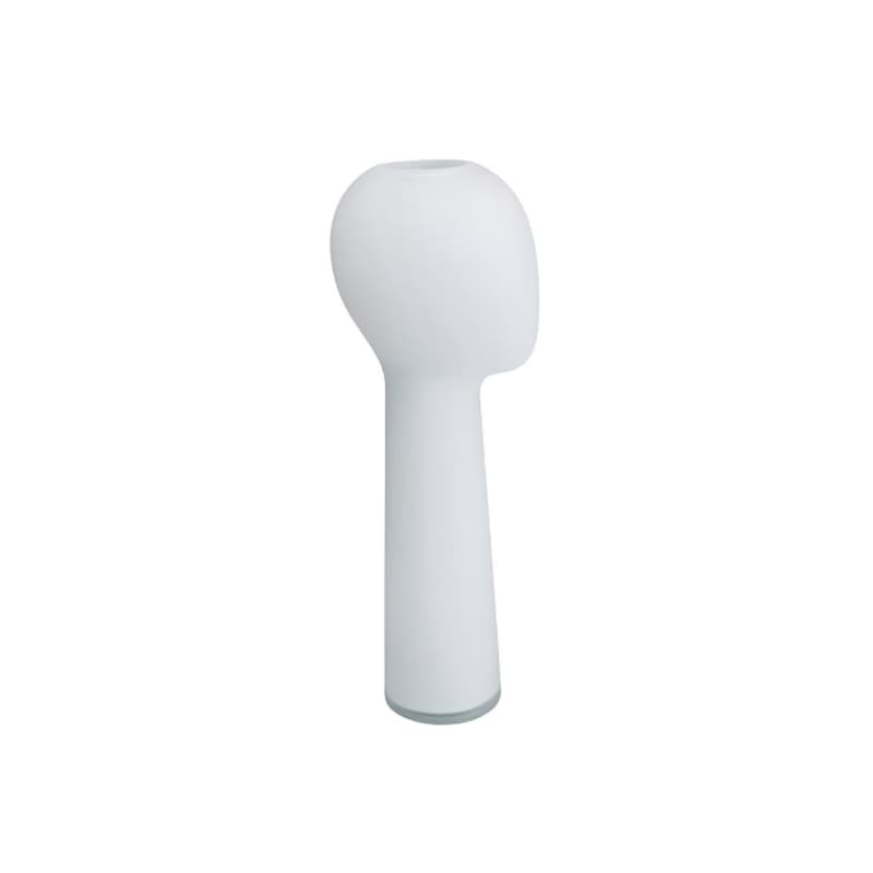 Cabeza váza 40 cm biela 1