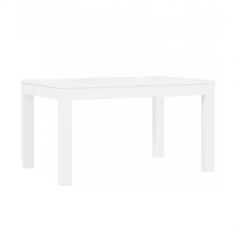 Rozkladací stôl Tuluza PRTT402 140/240x90cm biela lesklá/biela