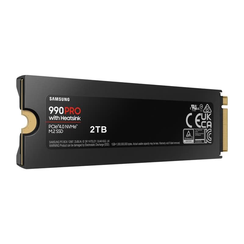 Samsung 990 PRO/2TB/SSD/M.2 NVMe/Heatsink/5R 6