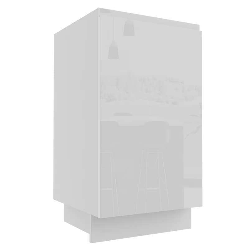 ArtExt Dvierka na umývačku riadu FLORENCE lesk | ZM 45 Farba sokla: Grey 2