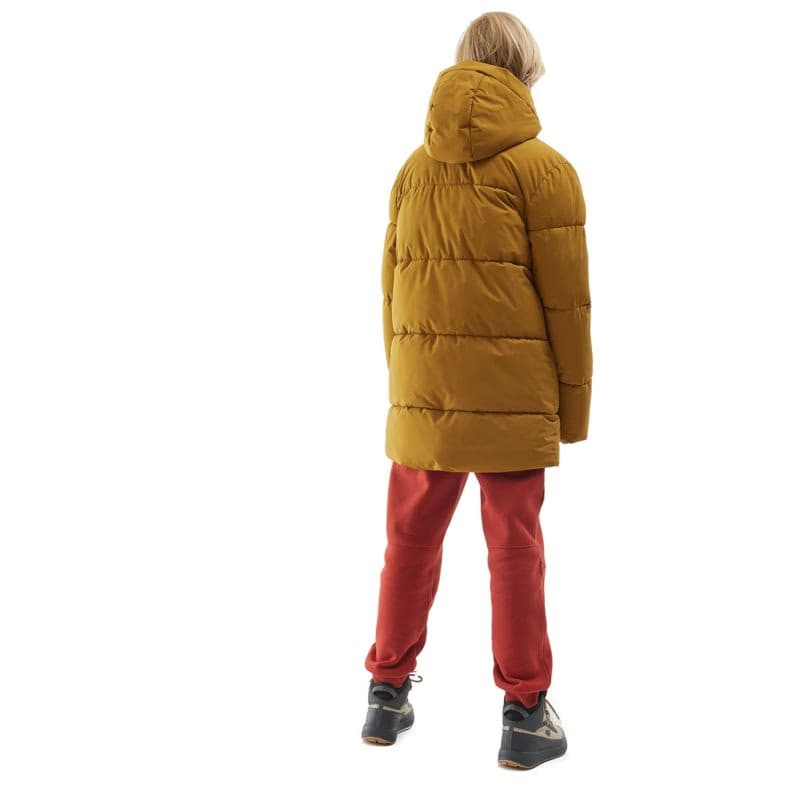 Chlapčenská bunda 4F JUNIOR DOWN JACKET-JAW23TDJAM275-82S-LIGHT BROWN 4