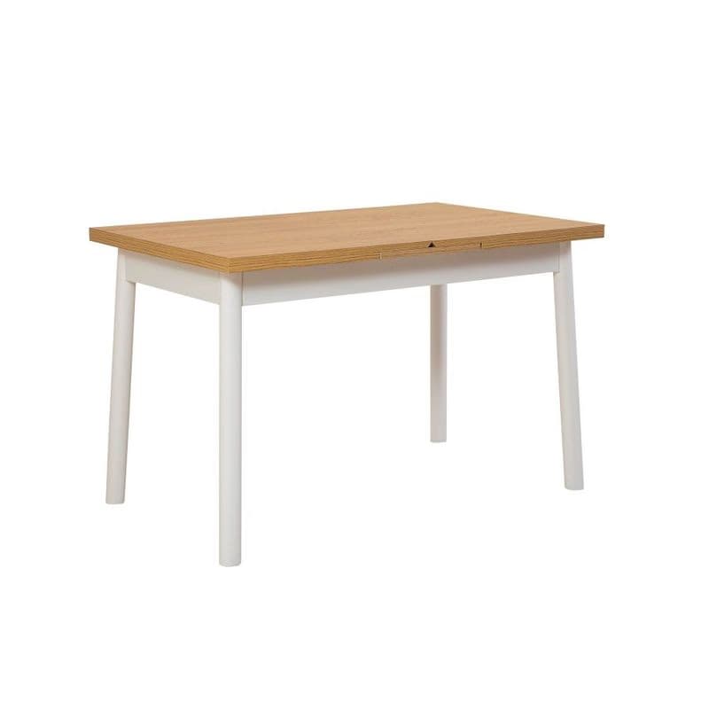 Extendable Dining Table Oliver Open - Karina White 2