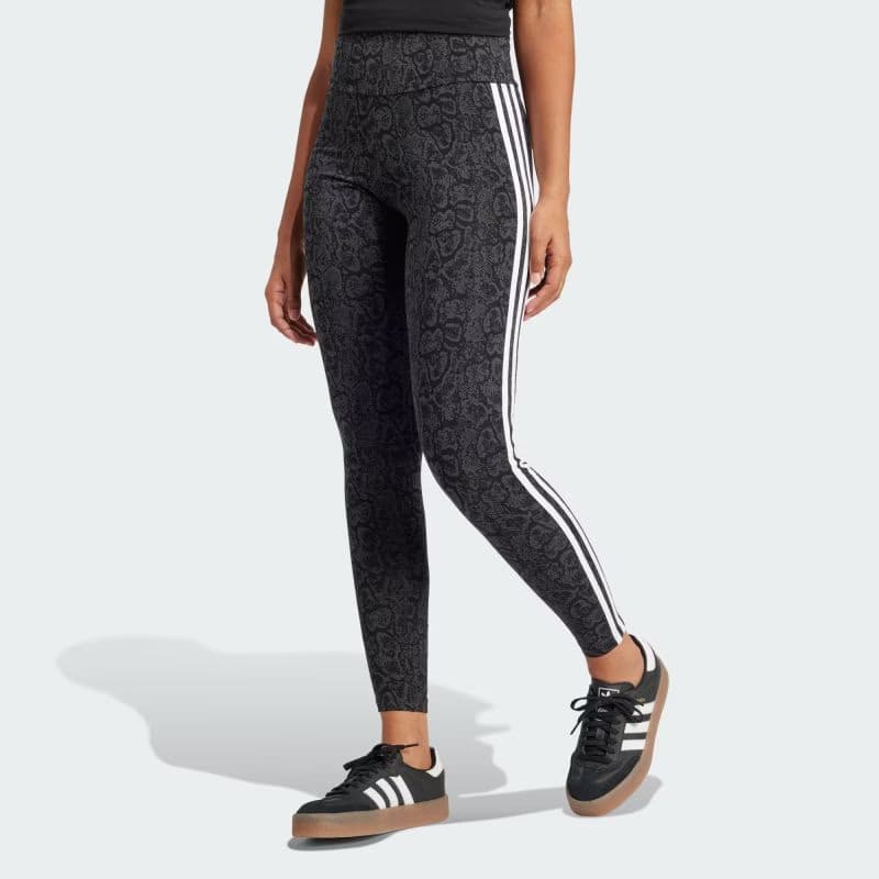 Dámske legíny ADIDAS ORIGINALS SNAKE AOP LGNGS-JC5751-Grey 2