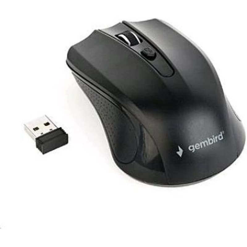 GEMBIRD myš MUSW-4B-04, čierna, bezdrôtová, USB nano receiver 6