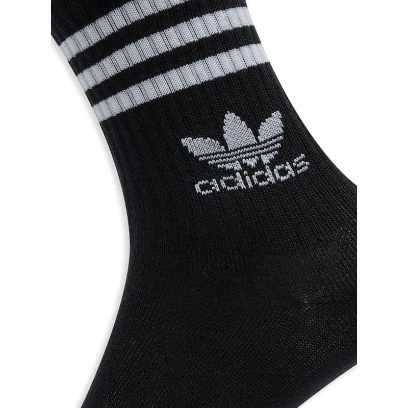 Ponožky ADIDAS ORIGINALS 3 PACK-CREW SOCK-BLACK 4