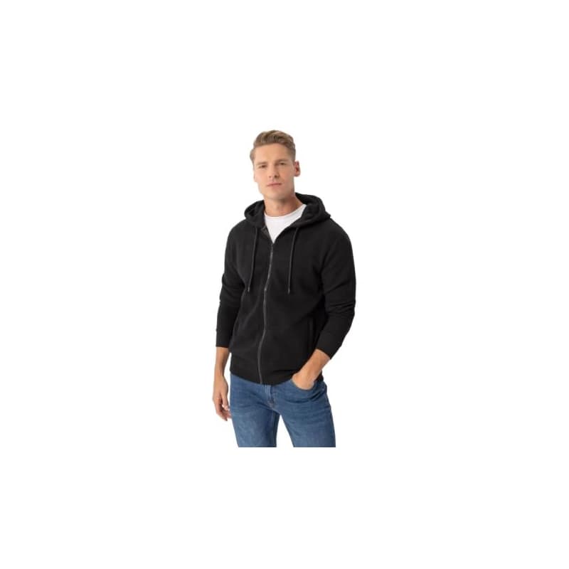 Pánska mikina so zipsom VOLCANO B-LERMO-700-BLACK