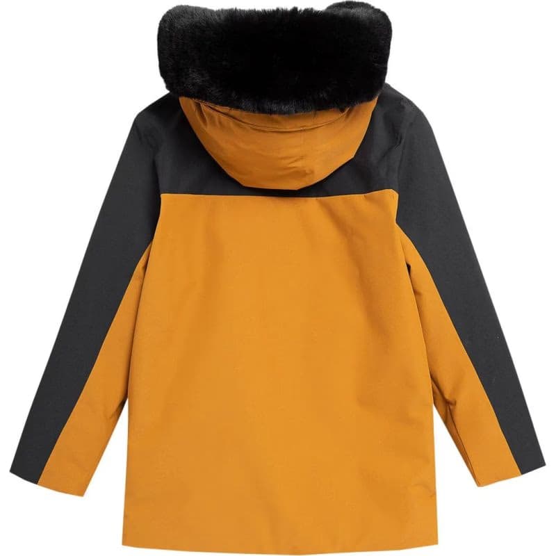 Chlapčenská bunda 4F JUNIOR JACKET-JAW23TJACM109-82S-LIGHT BROWN 2