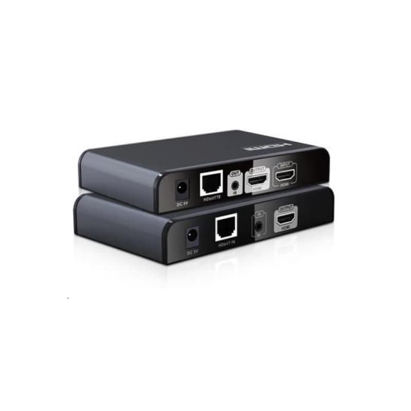 PREMIUMCORD HDMI extender na 120m cez LAN, over IP, HDBitT, lokálny HDMI výstup 1