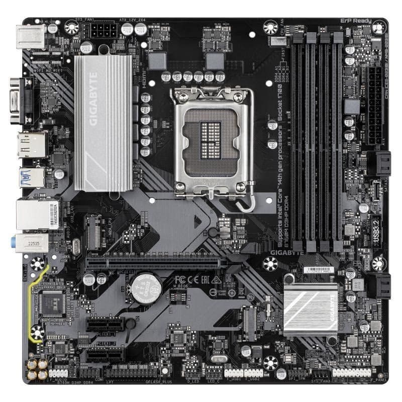 GIGABYTE MB Sc LGA1700 B760 D3HP DDR4, Intel B760, 4xDDR4, 1xDP, 1xHDMI, 1xVGA, mATX 2