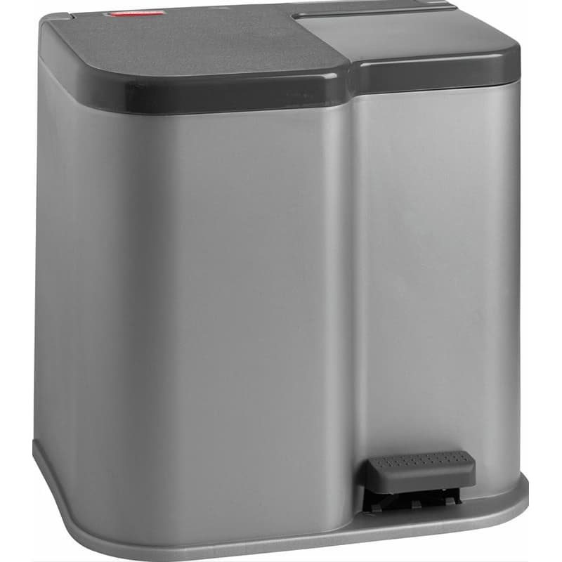 CURVER Odpadkový kôš DUO 15l + 6l | strieborná 1