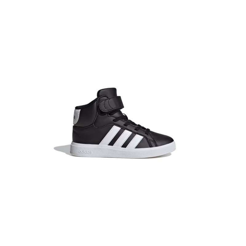 Detská rekreačná obuv ADIDAS Grand Court Mid K core black cloud white core black 1