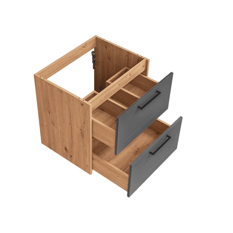 ArtCom Skrinka pod umývadlo MADERA Grey 820 | 60 cm 4