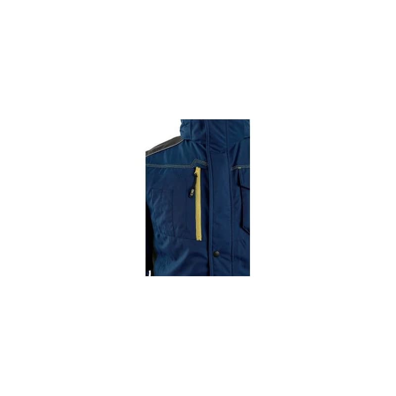 Bunda CXS BALTIMORE, pánska, tmavo modro-čierna, vel. 4XL 4