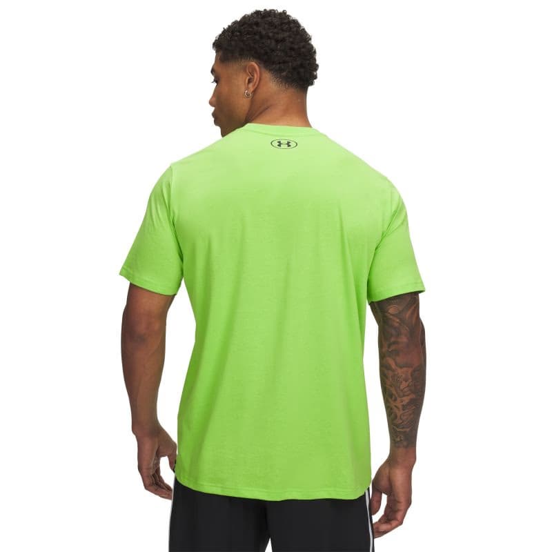 Pánske tričko s krátkym rukávom UNDER ARMOUR PROJECT ROCK UA Brahma Bull SS-GRN 2