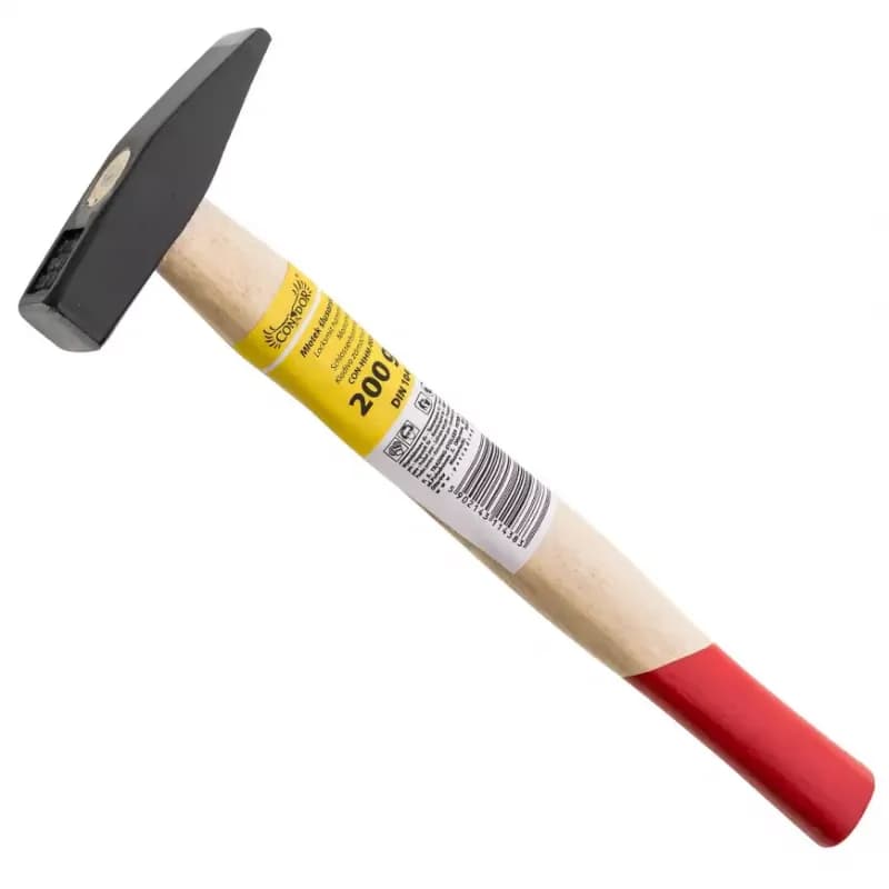 Kladivo zámocnícke, drevená rukoväť, 200 g, Drel 1