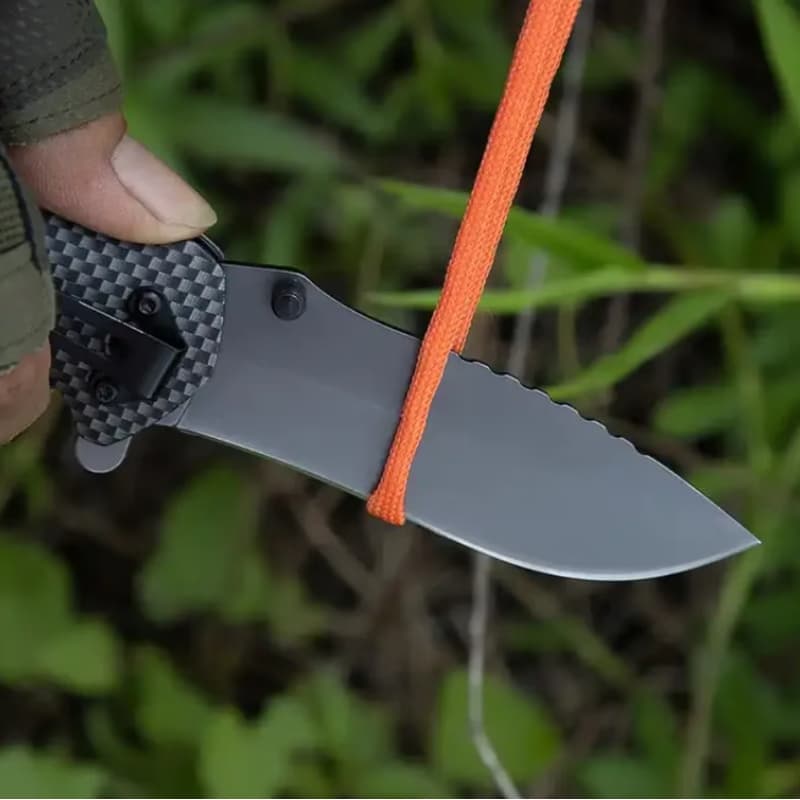 FOXTER Skladací záchranársky poľovný nôž, 21 cm 3