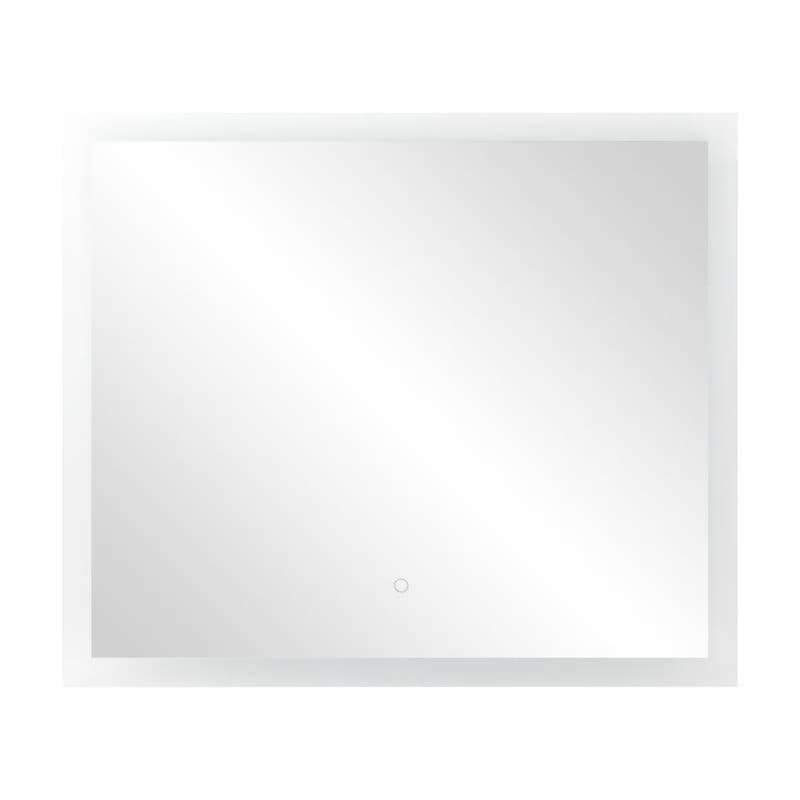 LED zrkadlo obdĺžnikové 80x70 cm, horizontálne, vstavaný vypínač, bez okraja, 4000K (ORNO)