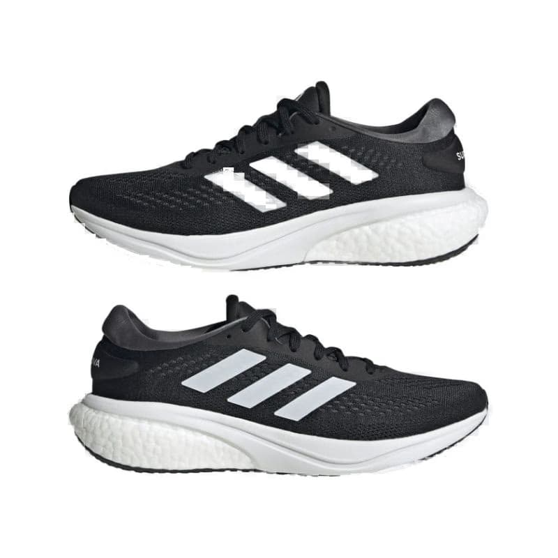 Pánska bežecká obuv ADIDAS Supernova 2 core black cloud white grey six 4