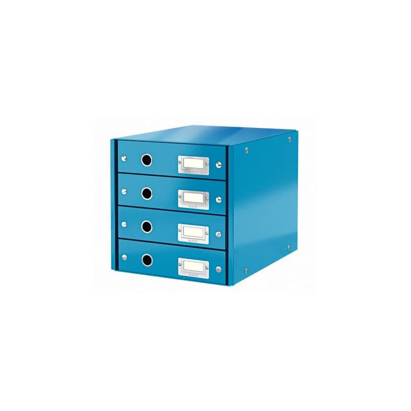 LEITZ Zásuvkový box Click&Store, 4 zásuvky, modrá 1