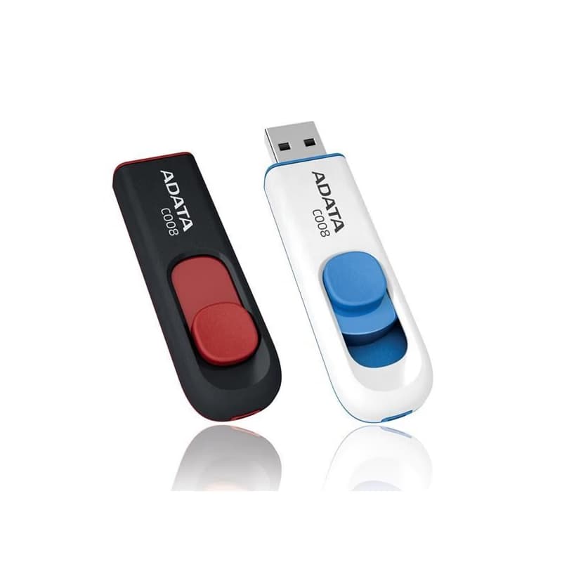 ADATA Flash Disk 16GB C008, USB 2.0 Classic, čierna 2