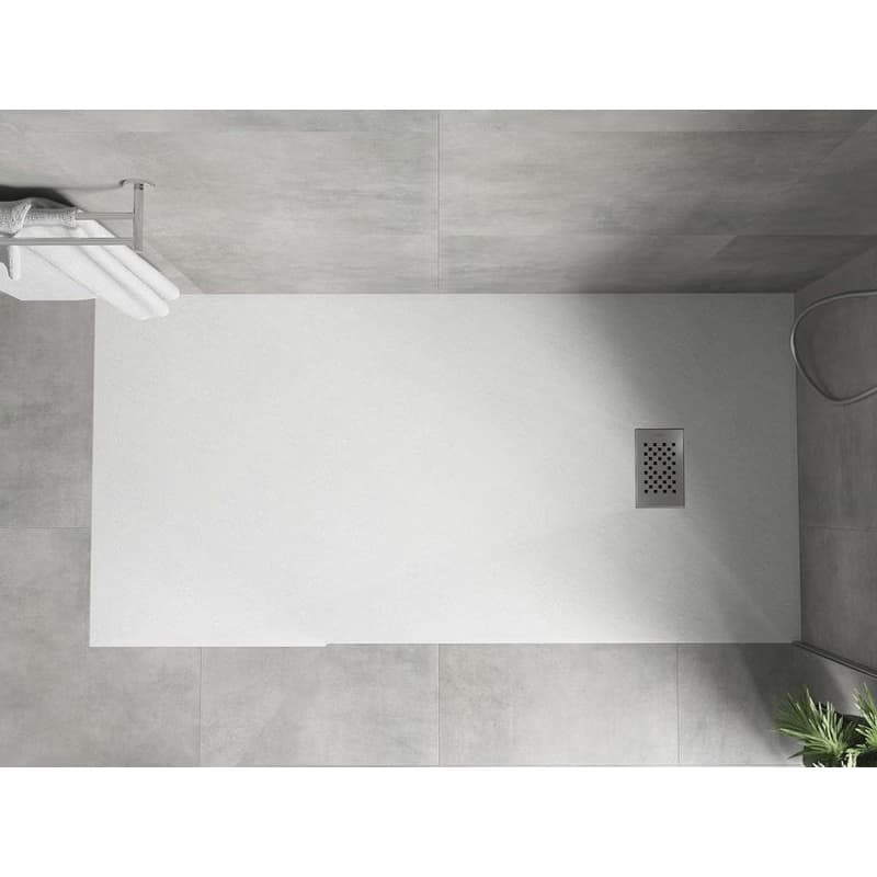MEXEN/S - Hugo sprchová vanička SMC 170x80, biela, krytka nerez 42108017-X 4