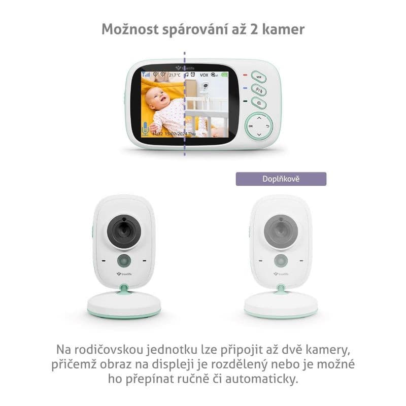 TrueLife NannyCam H32 Pro - digitálna video opatrovateľka 5