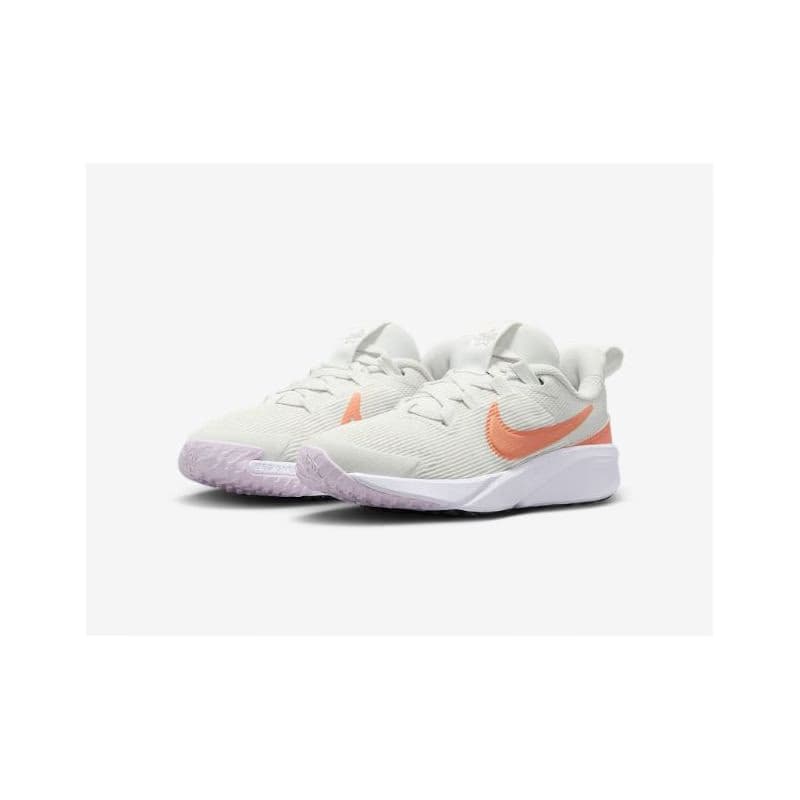 Detská športová obuv (tréningová) NIKE Star Runner 4 K summit white white black apricot agate 4