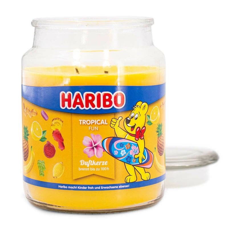 HARIBO Vonná sviečka Tropical Fun 510 g 3