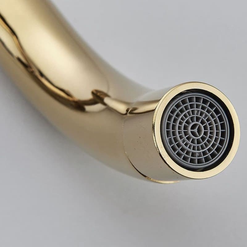 REA - Umývadlová batéria Lungo LONG Gold zlatá + BOX REA-B0370 3
