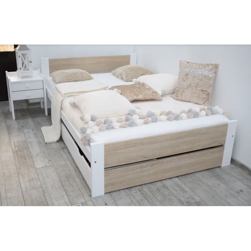 Elvisia Posteľ LEA s matracom a roštom | 80 x 200 cm Farba: dub sonoma 6