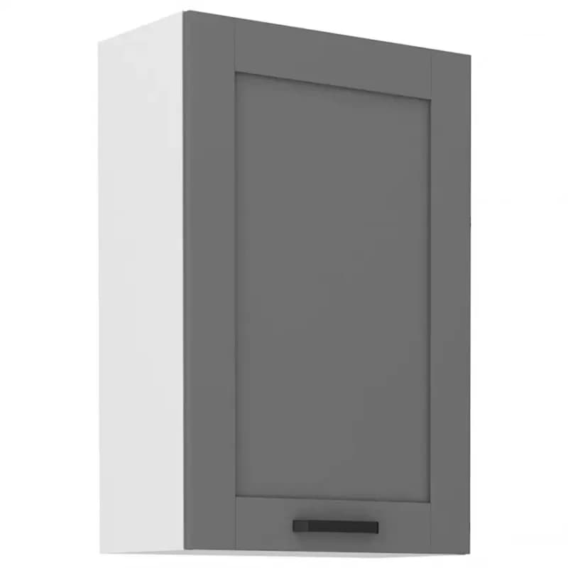 Kuchynská skrinka Luna dustgrey/biela 60G-90 1F 1