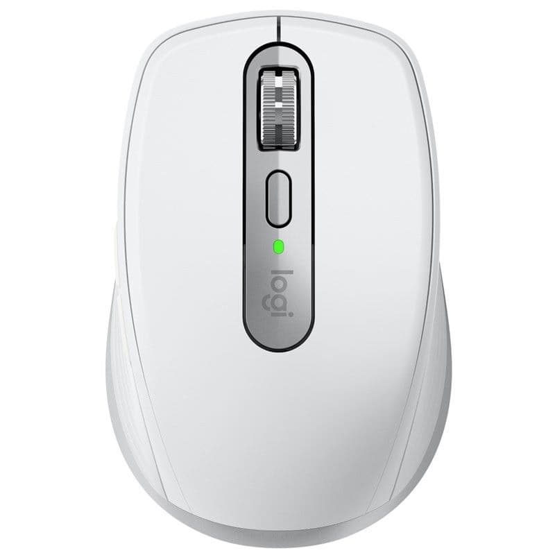Logitech myš MX Anywhere 3S - bezdrôtová/bluetooth/darkfield/6 tlačidiel/8000dpi/usb-c/tichá/svetlo šedá