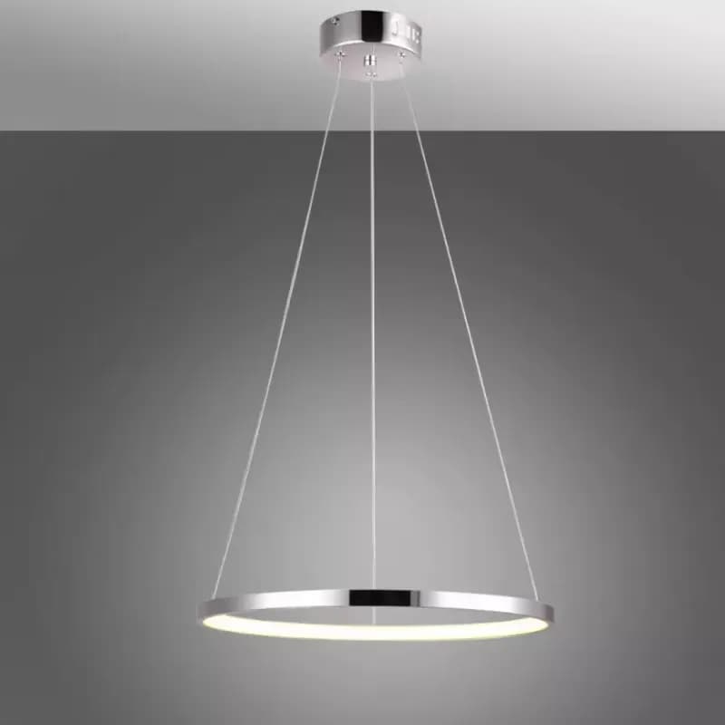 Závesné svietidlo Lune 30 Okrúhle 18w Led 4000k Chróm 1