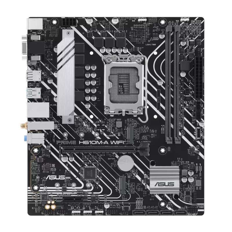 ASUS MB Sc LGA1700 PRIME H610-A WiFi, Intel H610, 2xDDR5, 1xDP, 1xHDMI, 1xVGA, mATX 2